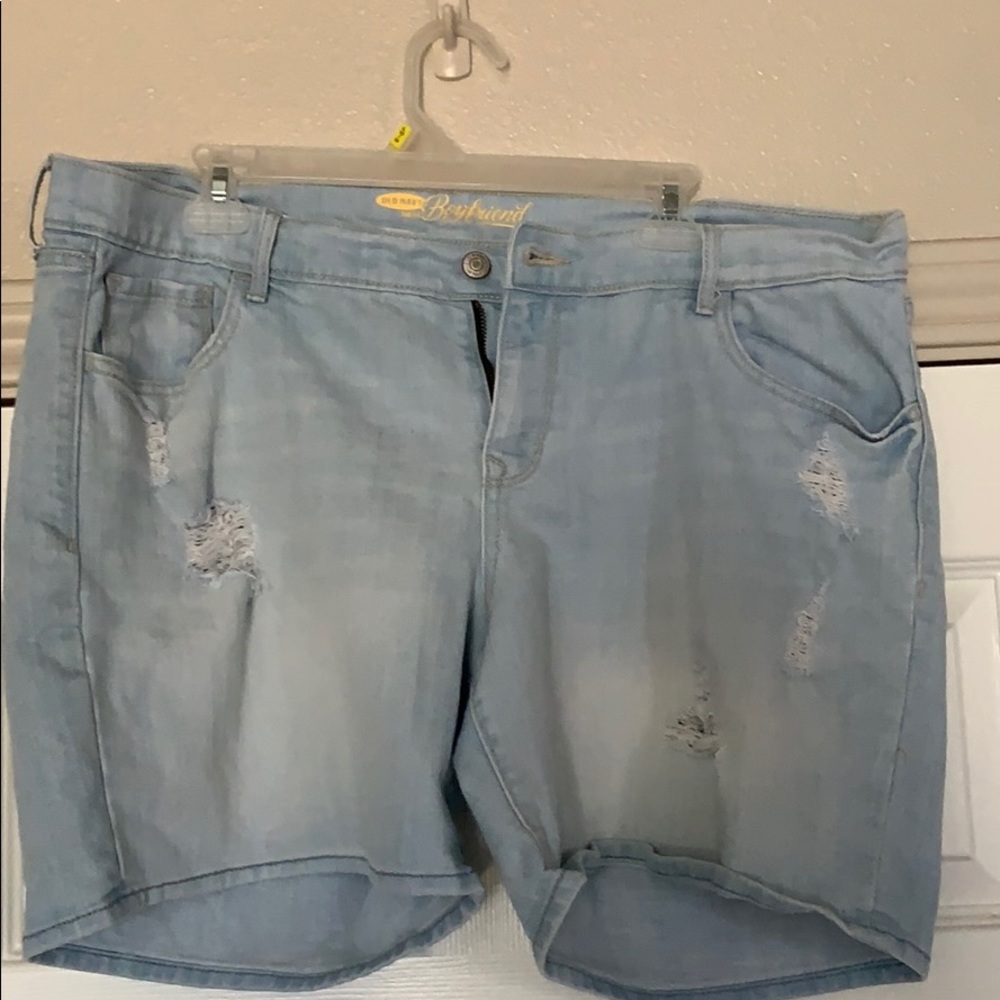 Boyfriend Fit Jean Shorts